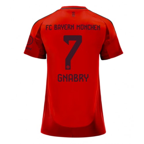 Dres Bayern Munich Serge Gnabry #7 Domaci za Žensko 2024-25 Kratak Rukav